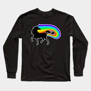 Unicorn Farts Long Sleeve T-Shirt